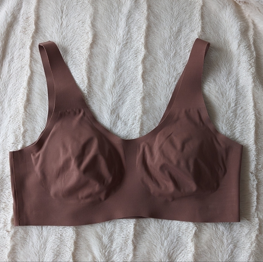Knix pullover bra rich brown Medium B121